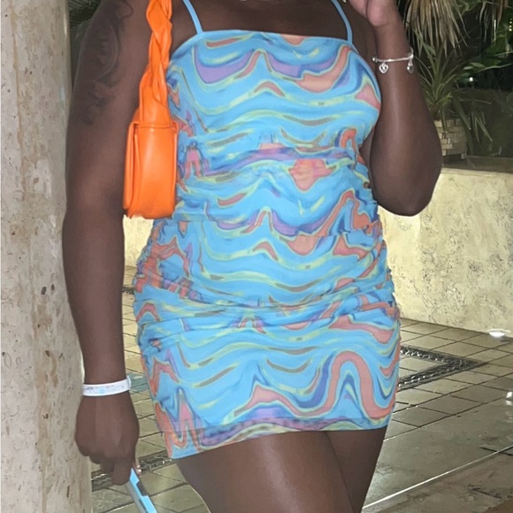 Target Collection Mesh Dress with a lining. - Picture 2 of 4